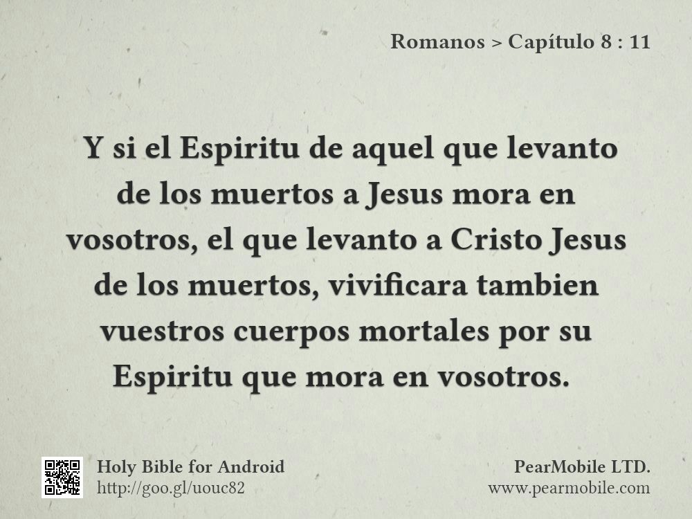 Romanos, Capítulo 8:11